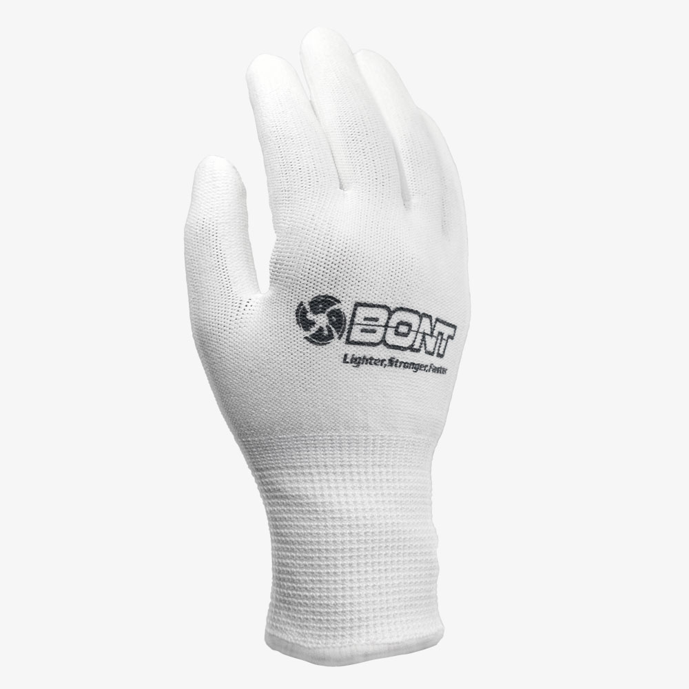 white speed skating gloves
