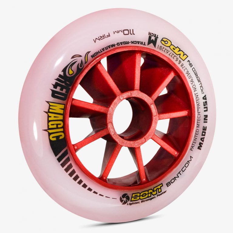 BONT RED MAGIC 90mm 100mm 110mm Inline Skate Wheel Xact Skate Shop