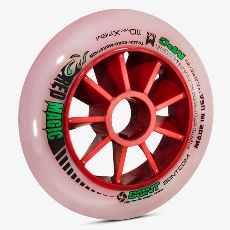 BONT RED MAGIC 90mm 100mm 110mm Inline Skate Wheel Xact Skate Shop