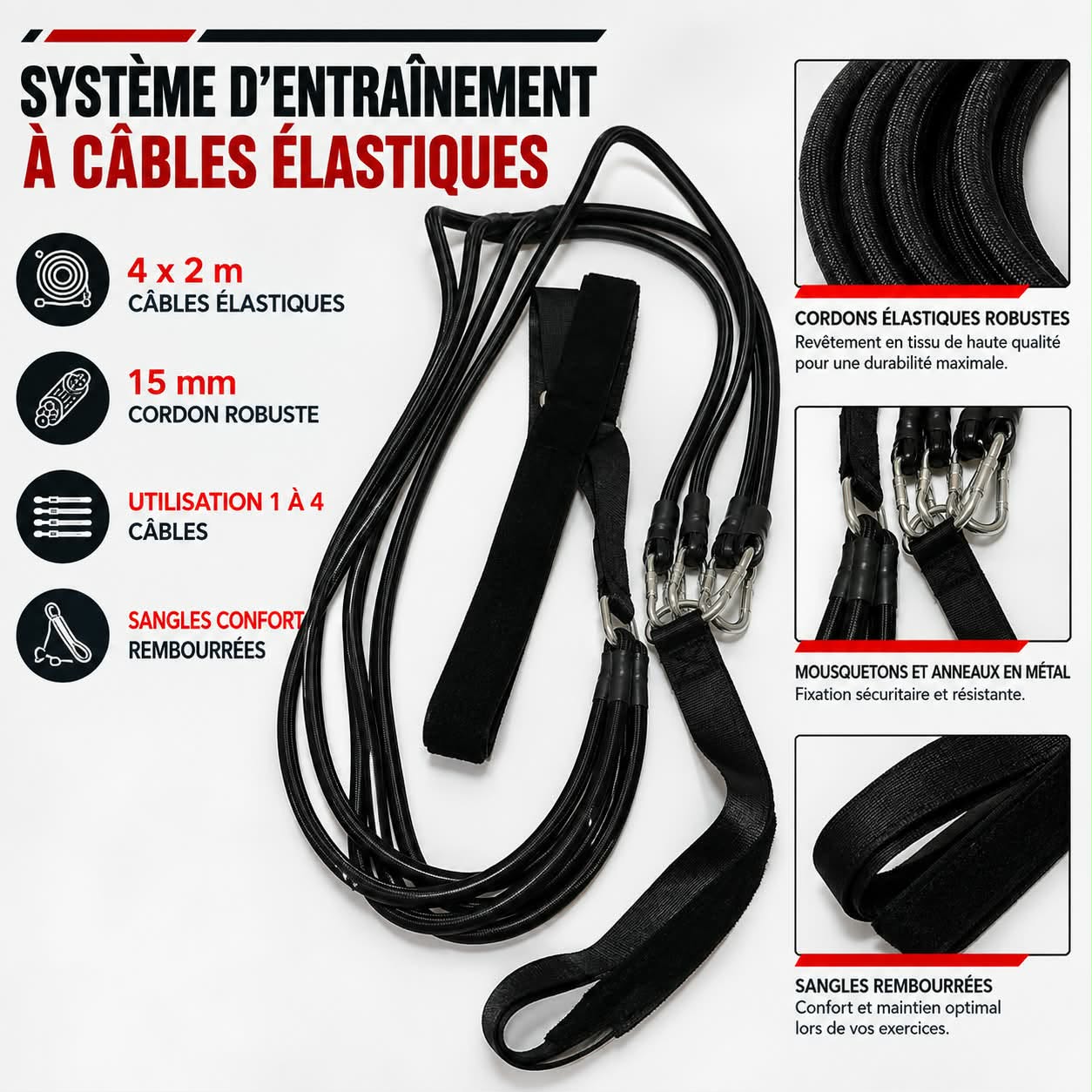 BRP Training Elastic Cables