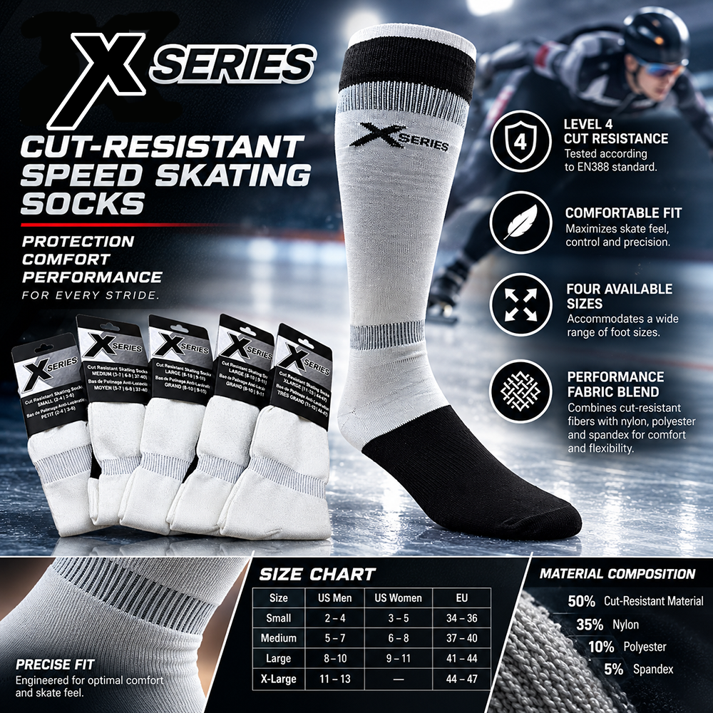 X-Series Cut Resistant Socks